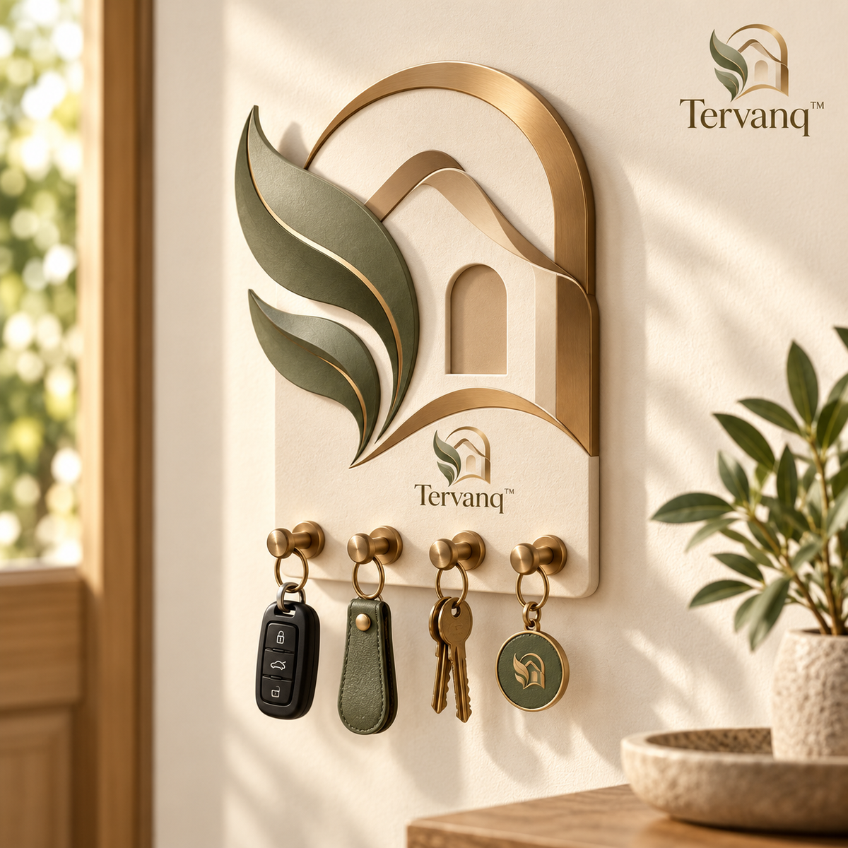 TERVANQ™ LayeredLeaf Entry Key Relief