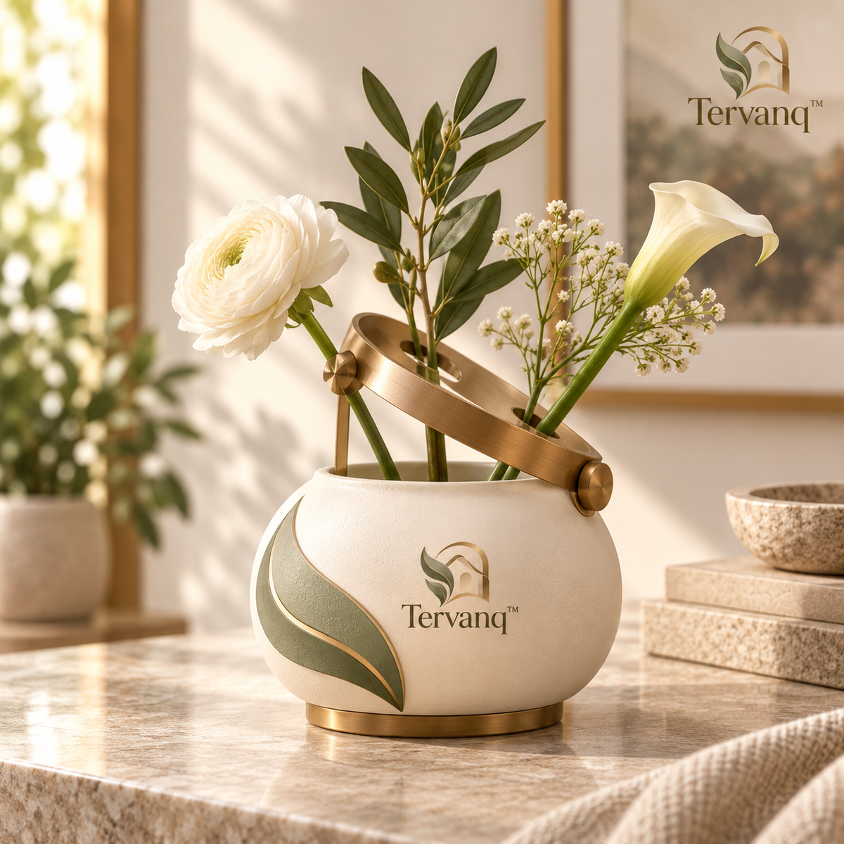 TERVANQ™ FloatingRim Cachepot