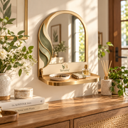 TERVANQ™ FoldShelf Accent Mirror