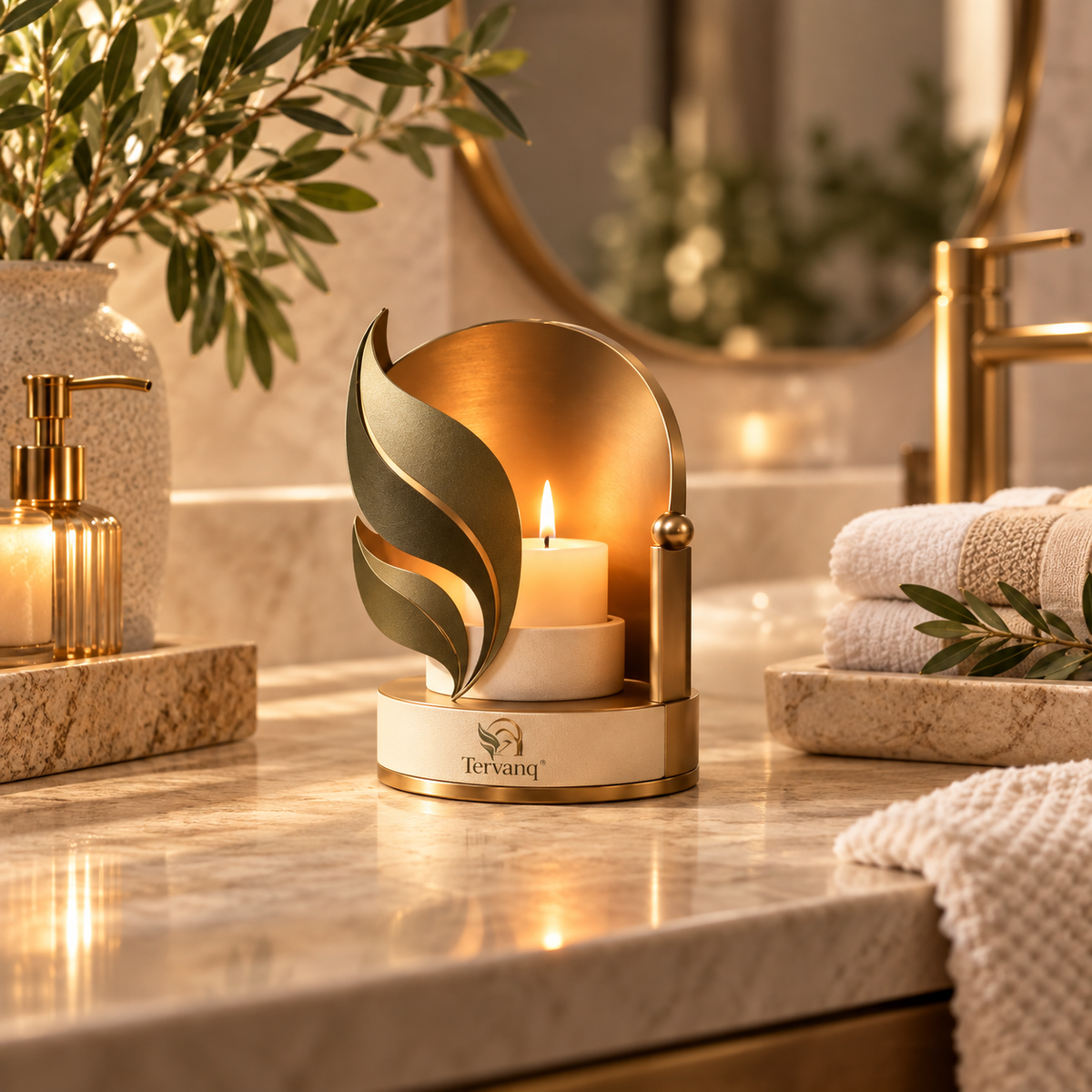 TERVANQ™ ArcShield Candle Holder