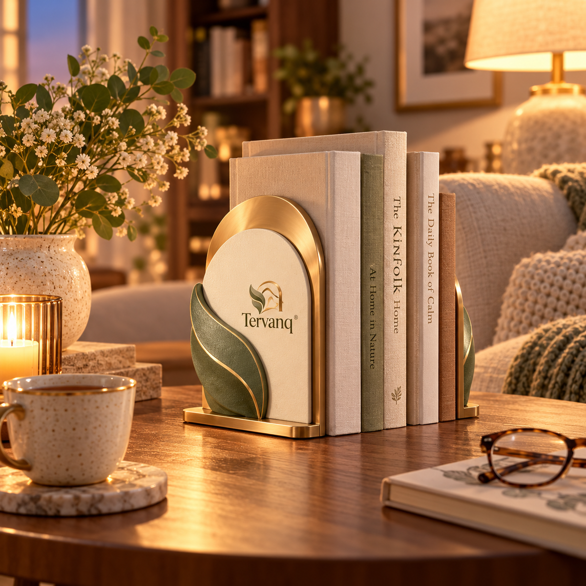 TERVANQ™ OffsetArch Bookend